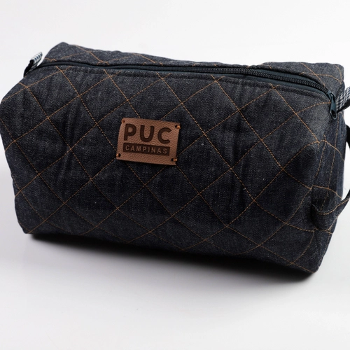 Necessaire com Zíper - Jeans