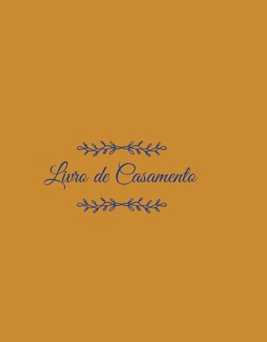 Livro para Registro Paroquial - Casamento