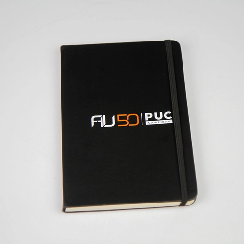 Caderno Tipo Moleskine FAU 50 anos