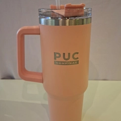 Caneca Térmica com Canudo - 1,2L