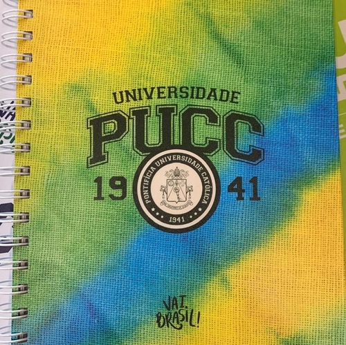 Caderno Médio PUCC "VAI BRASIL"