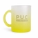 Caneca em Vidro Fosco degradê 350ML
