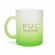 Caneca em Vidro Fosco degradê 350ML