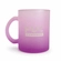 Caneca em Vidro Fosco degradê 350ML